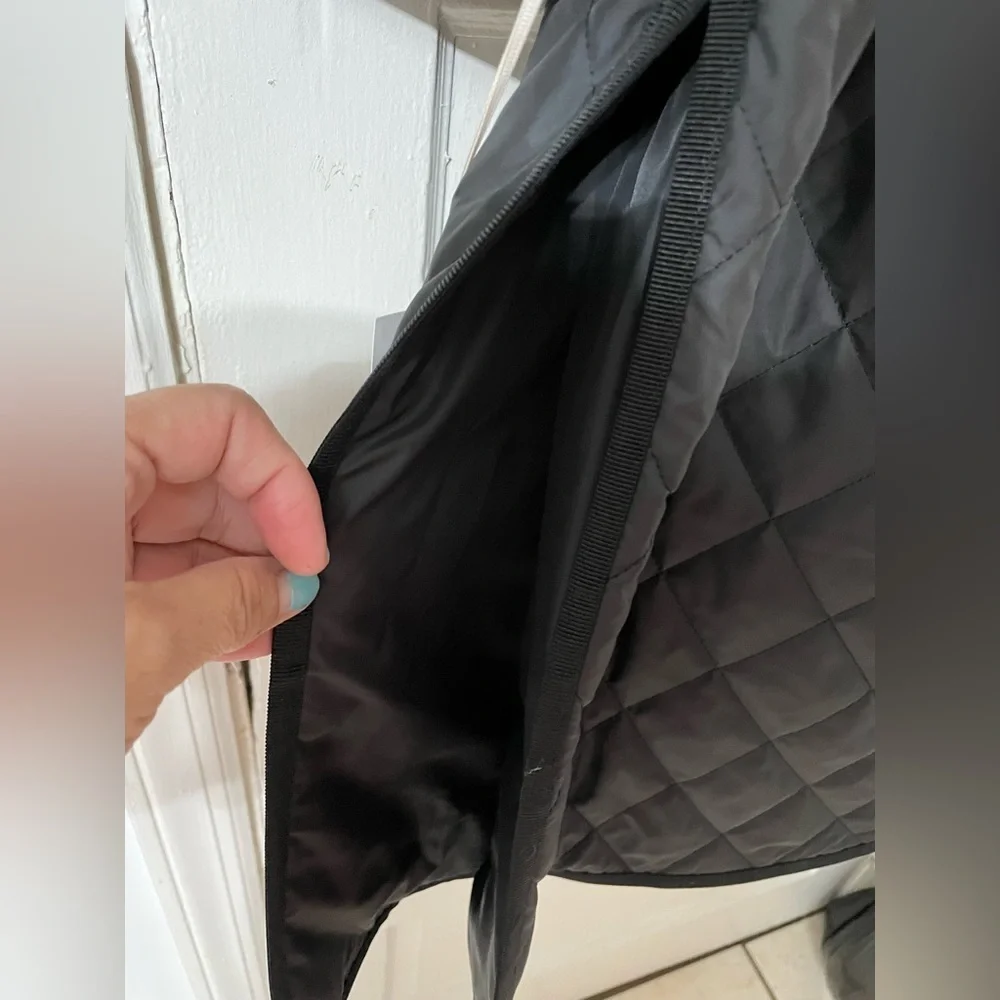 Etcetera Long Quilted Diamond Coat Size Large